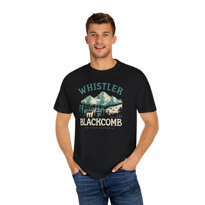 Whistler Blackcomb British Columbia Comfort Colors Unisex T-Shirt