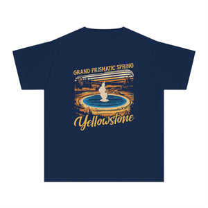 Grand Prismatic Spring Yellowstone Comfort Colors Youth Kids T-Shirt