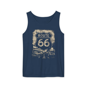 Route 66 USA Comfort Colors Tank Top
