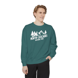 North Cascades National Park Washington Comfort Colors Unisex Sweatshirt