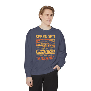 Serengeti Tanzania Comfort Colors Unisex Sweatshirt