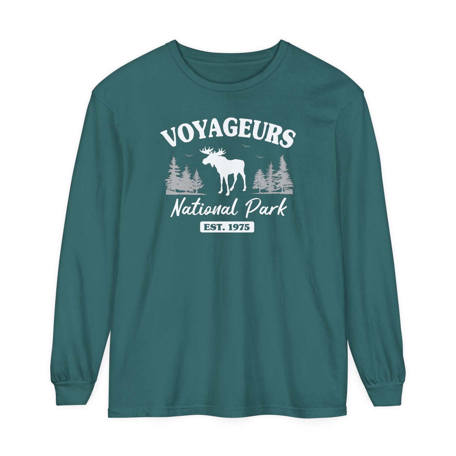 Voyageurs National Park Minnesota Comfort Colors Unisex Long Sleeve T-Shirt