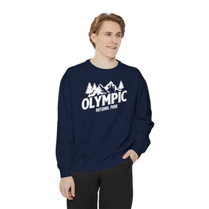 Olympic National Park Washington Comfort Colors Unisex Sweatshirt
