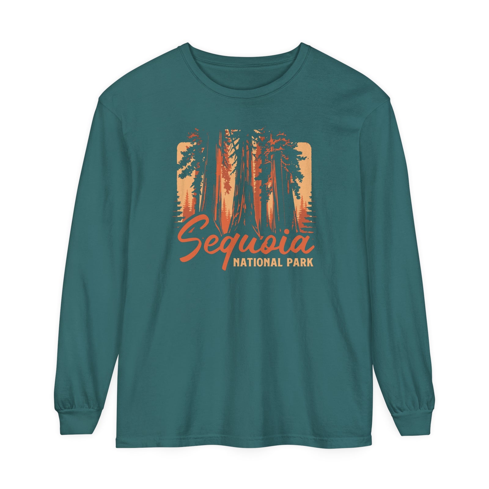 Sequoia National Park California Comfort Colors Unisex Long Sleeve T-Shirt