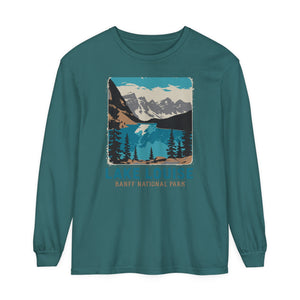 Lake Louise Banff National Park Alberta Comfort Colors Unisex Long Sleeve T-Shirt