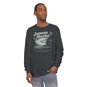 Juneau Alaska Comfort Colors Unisex Long Sleeve T-Shirt