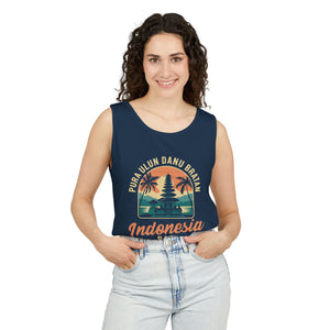 Pura Ulun Danu Bratan Bali Comfort Colors Tank Top