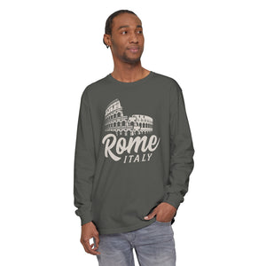 Rome Italy Comfort Colors Unisex Long Sleeve T-Shirt