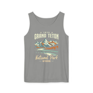 Grand Teton National Park Wyoming Comfort Colors Tank Top