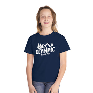 Olympic National Park Washington Comfort Colors Youth Kids T-Shirt