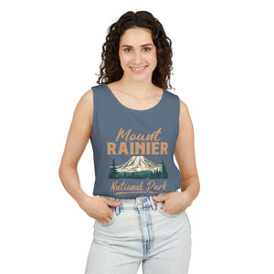 Mount Rainier National Park Washington Comfort Colors Tank Top