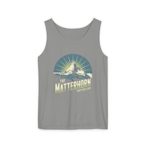 Matterhorn Switzerland Comfort Colors Tank Top