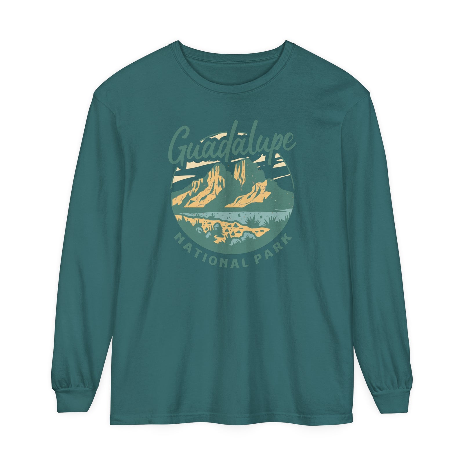 Guadalupe Mountains National Park Texas Comfort Colors Unisex Long Sleeve T-Shirt