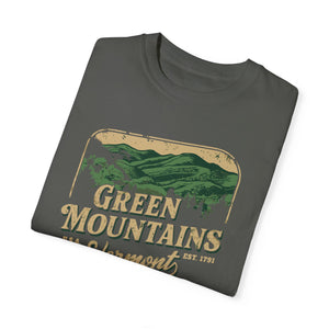 Green Mountains Vermont Comfort Colors Unisex T-Shirt
