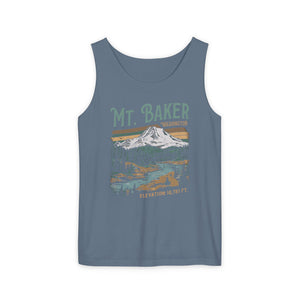 Mount Baker Washington Comfort Colors Tank Top