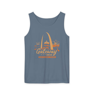 Gateway Arch National Park Missouri Comfort Colors Tank Top
