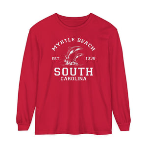 Myrtle Beach South Carolina Comfort Colors Unisex Long Sleeve T-Shirt