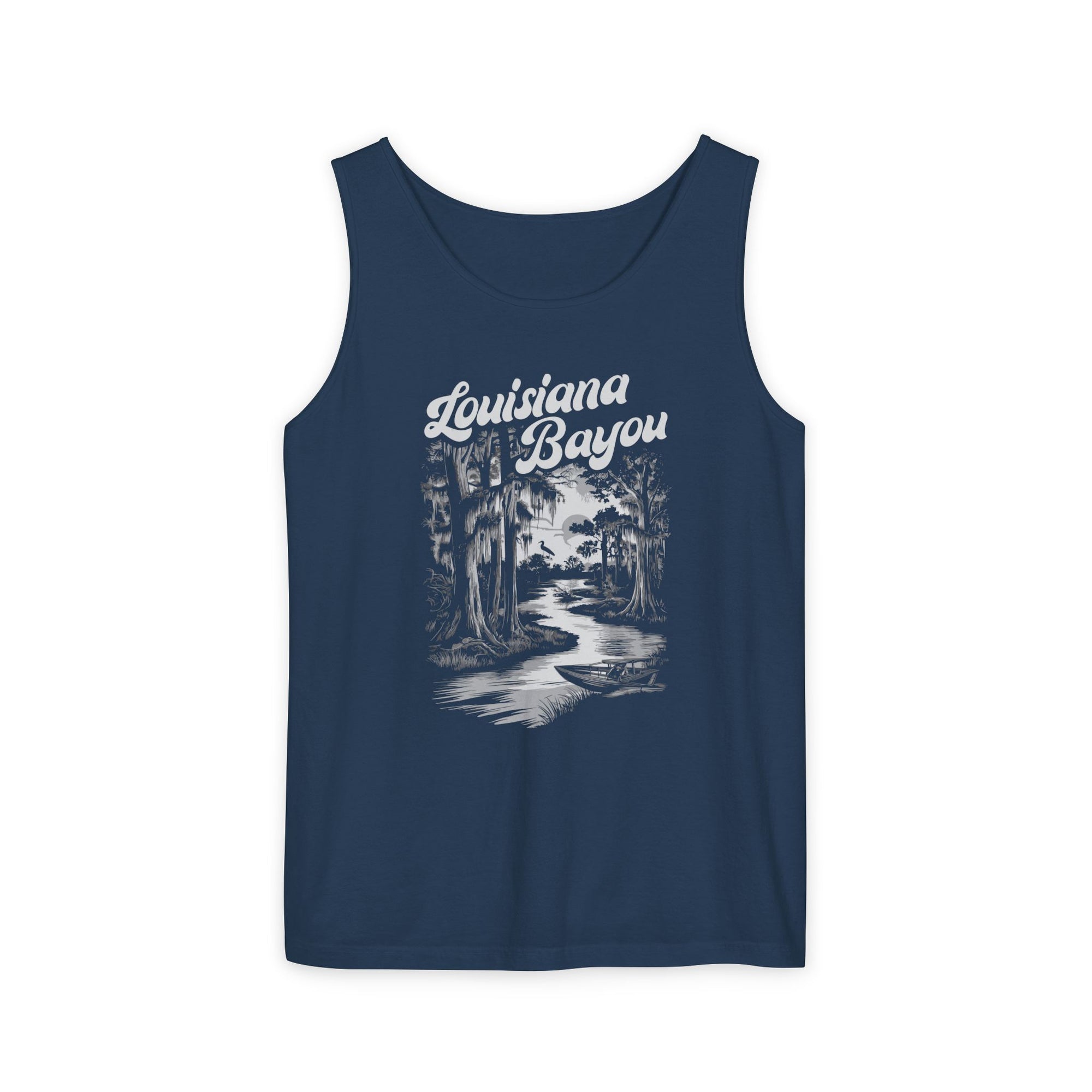 Louisiana Bayou Comfort Colors Tank Top