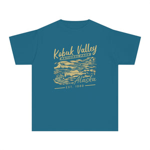 Kobuk Valley National Park Alaska Comfort Colors Youth Kids T-Shirt