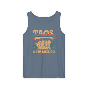 Taos New Mexico Comfort Colors Tank Top
