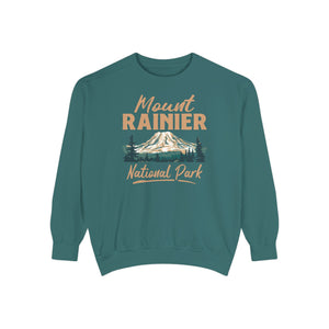 Mount Rainier National Park Washington Comfort Colors Unisex Sweatshirt