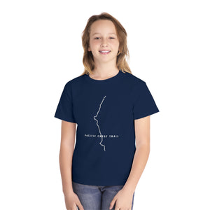 Pacific Crest Trail Comfort Colors Youth Kids T-Shirt