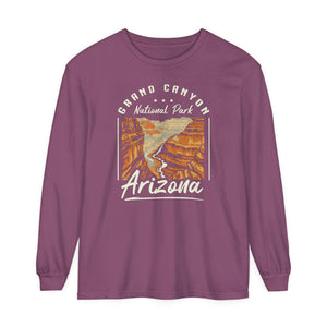 Grand Canyon National Park Arizona Comfort Colors Unisex Long Sleeve T-Shirt