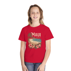 Maui Hawaii Comfort Colors Youth Kids T-Shirt