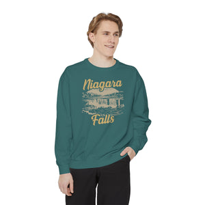 Niagara Falls New York Ontario Comfort Colors Unisex Sweatshirt
