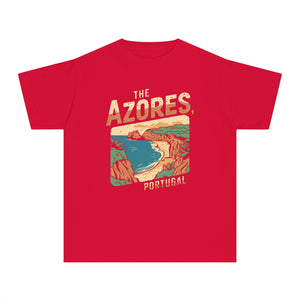 The Azores Portugal Comfort Colors Youth Kids T-Shirt