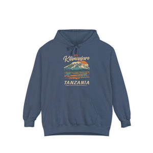 Mount Kilimanjaro Tanzania Comfort Colors Unisex Hoodie