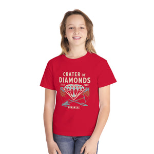 Crater of Diamonds State Park Arkansas Comfort Colors Youth Kids T-Shirt