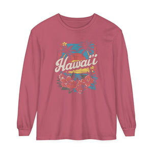 Hawaii Comfort Colors Unisex Long Sleeve T-Shirt