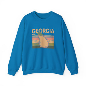 Georgia Peach Gildan Unisex Crewneck Sweatshirt