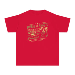 Gates of the Arctic National Park Alaska Comfort Colors Youth Kids T-Shirt