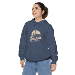 London United Kingdom Comfort Colors Unisex Hoodie
