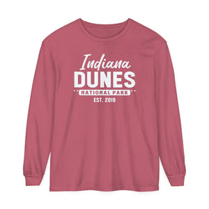 Indiana Dunes National Park Indiana Comfort Colors Unisex Long Sleeve T-Shirt