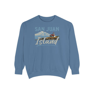 San Juan Island Washington Comfort Colors Unisex Sweatshirt