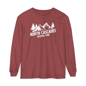 North Cascades National Park Washington Comfort Colors Unisex Long Sleeve T-Shirt