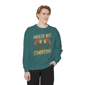 Angkor Wat Cambodia Comfort Colors Unisex Sweatshirt