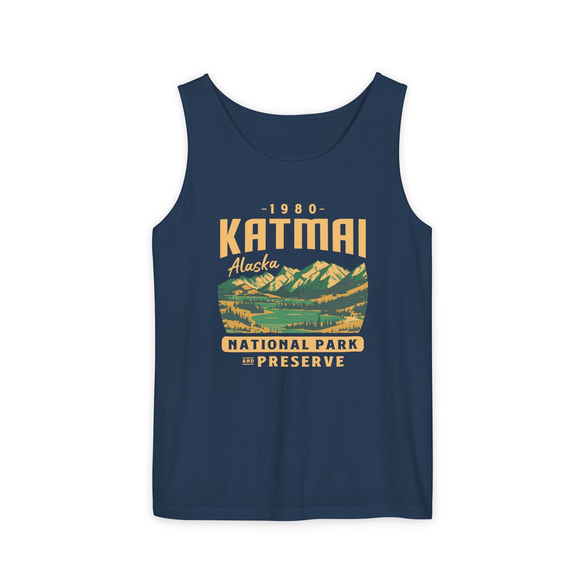 Katmai National Park Alaska Comfort Colors Tank Top