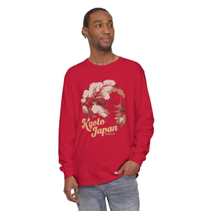 Kyoto Japan Comfort Colors Unisex Long Sleeve T-Shirt