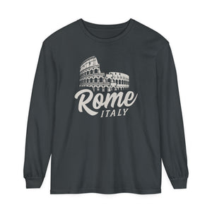 Rome Italy Comfort Colors Unisex Long Sleeve T-Shirt
