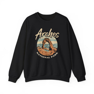 Arches National Park Moab Utah Gildan Unisex Crewneck Sweatshirt