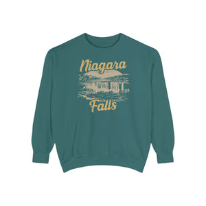 Niagara Falls New York Ontario Comfort Colors Unisex Sweatshirt