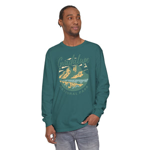Guadalupe Mountains National Park Texas Comfort Colors Unisex Long Sleeve T-Shirt