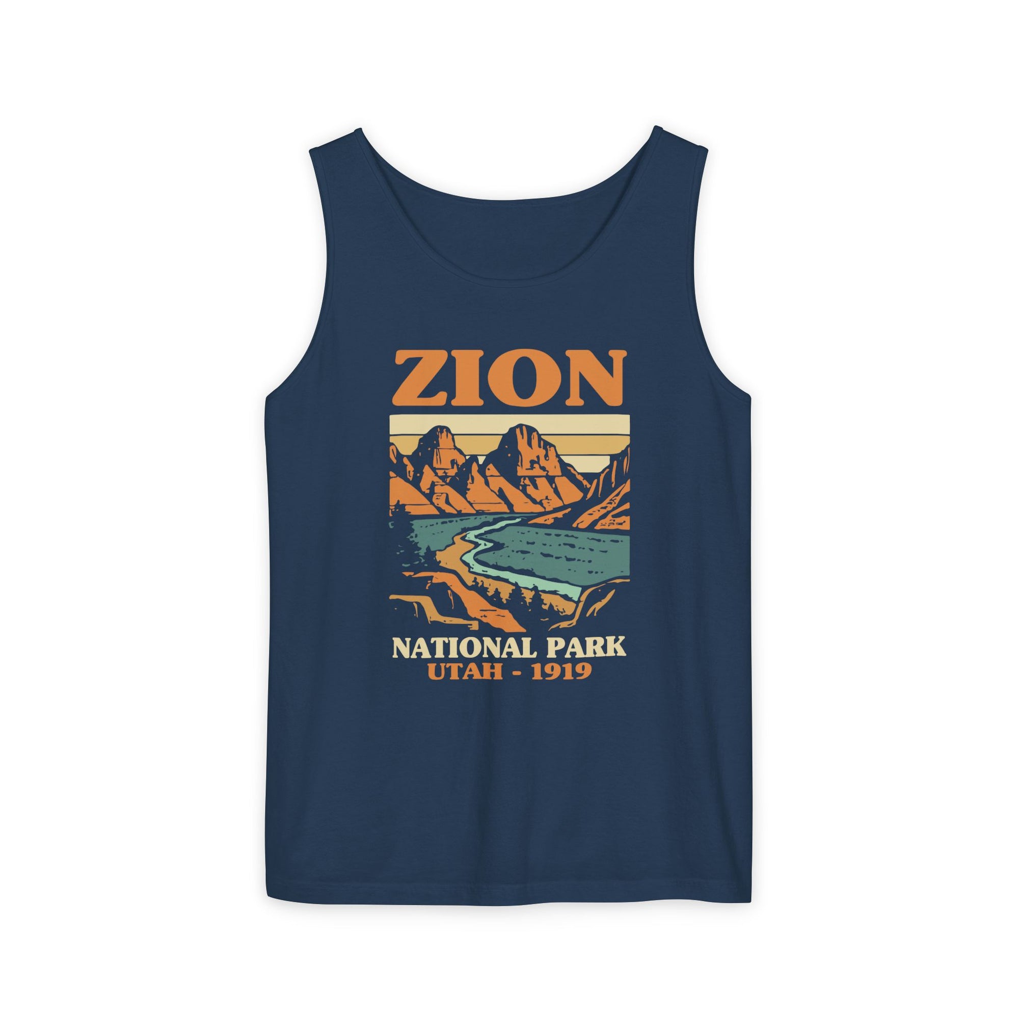 Zion National Park Utah Comfort Colors Tank Top