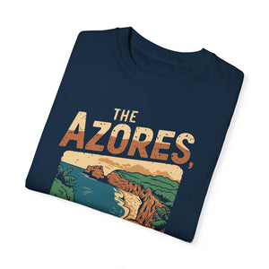 The Azores Portugal Comfort Colors Unisex T-Shirt