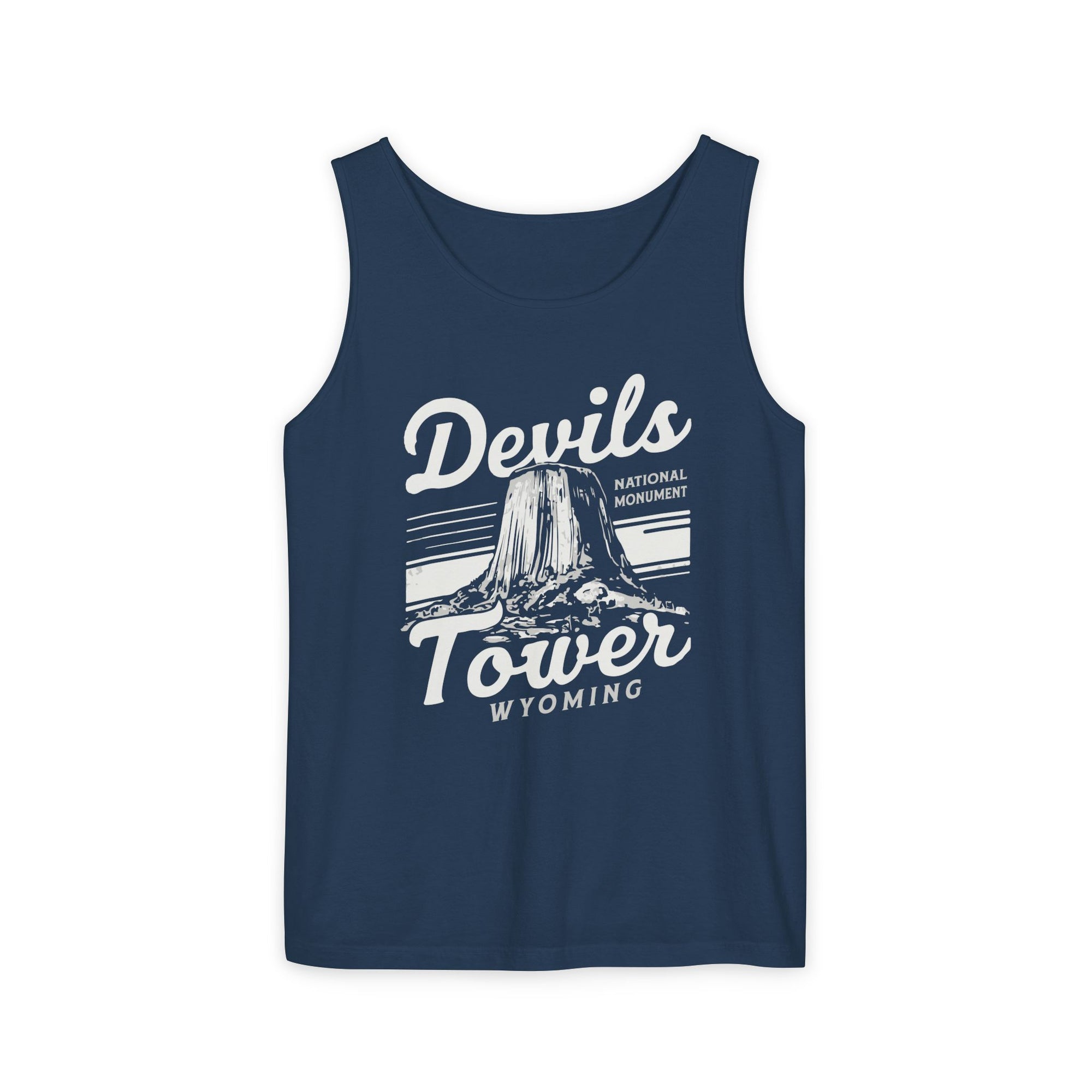 Devils Tower Wyoming Comfort Colors Tank Top