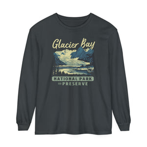 Glacier Bay National Park Alaska Comfort Colors Unisex Long Sleeve T-Shirt